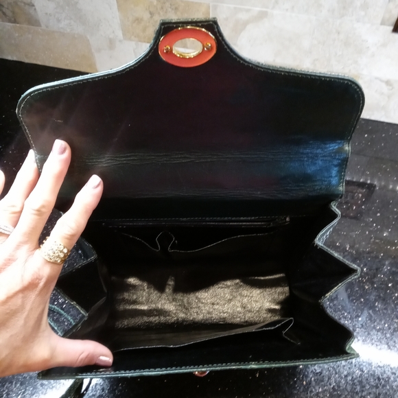 Kelly Style Genuine Snakeskin bag great look - Picture 14 of 15